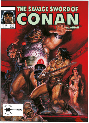The Savage Sword Of Conan: The Original Comics Omnibus Vol.13 (SAVAGE SWORD OF CONAN OMNIBUS) book cover by Chuck Dixon, John Arcudi, Roy Thomas
