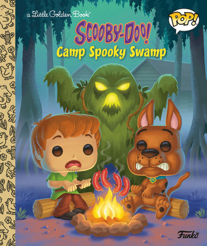 Scooby-Doo: Camp Spooky Swamp (Funko Pop!) (Little Golden Book) book cover by Ally Frame