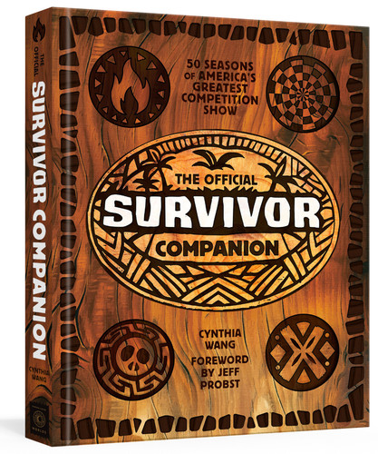 The Official Survivor Companion book cover by Cynthia Wang, SURVIVOR