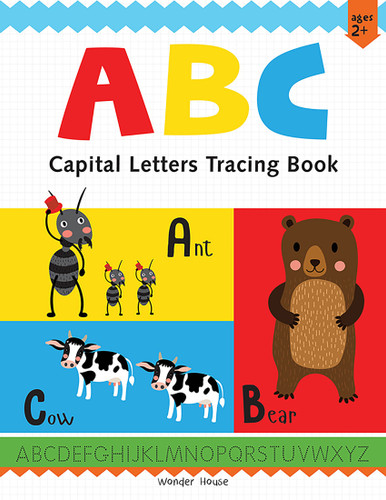 Preschool Activity Book: ABC - Capital Letters Tracing Book For Kids book cover by Wonder House Books