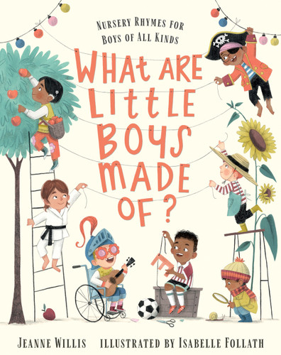 What Are Little Boys Made Of? book cover by Jeanne Willis