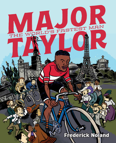 Major Taylor book cover by Frederick Noland