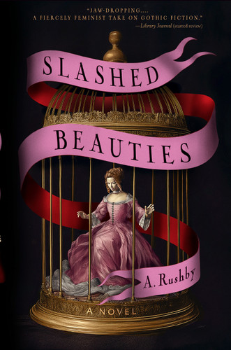 Slashed Beauties book cover by A. Rushby