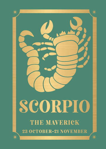 Scorpio book cover by Fingerprint Editorial