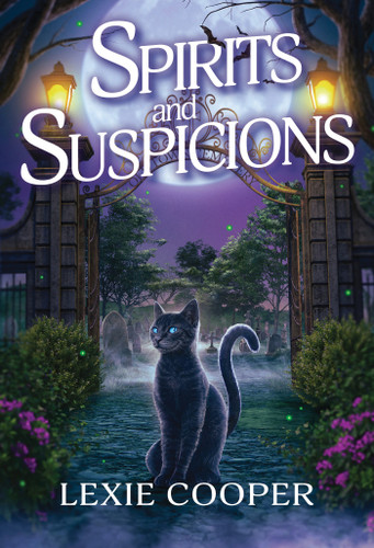 Spirits and Suspicions: A Spirits in the Library Mystery book cover by Lexie Cooper
