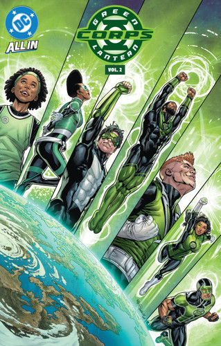 Green Lantern Corps Vol. 2: A New World book cover by Jeremy Adams, Morgan Hampton