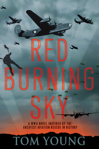 Red Burning Sky book cover by Tom Young