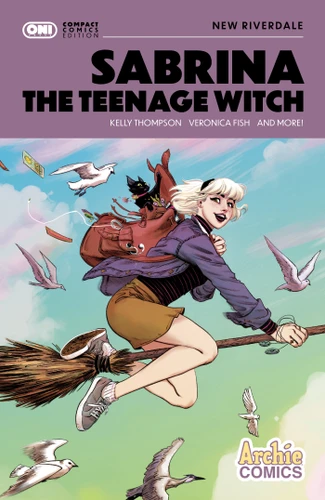Sabrina the Teenage Witch: New Riverdale Compact Comics Edition (Sabrina) book cover by Kelly Thompson