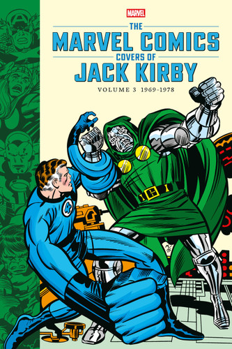 The Marvel Comics Covers of Jack Kirby Volume 3 book cover by Marvel