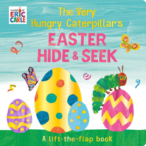 The Very Hungry Caterpillar's Easter Hide-and-Seek: A Flap-Within-a-Flap Book book cover by Eric Carle