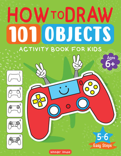 101 Learn to Draw Objects book cover by Wonder House Books