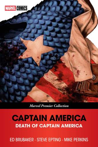 Captain America: The Death Of Captain America [Marvel Premier Collection] (MARVEL PREMIER COLLECTION) book cover by Ed Brubaker