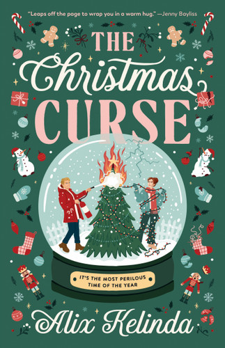 The Christmas Curse book cover by Alix Kelinda