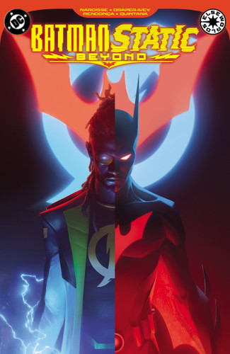 Batman/Static: Beyond book cover by Evan Narcisse
