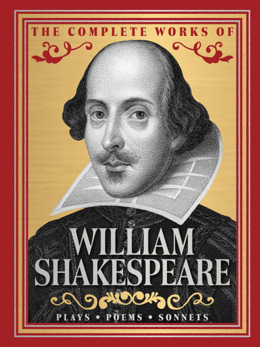 Complete Works of William Shakespeare (Deluxe Hardbound Edition), The book cover by William Shakespeare