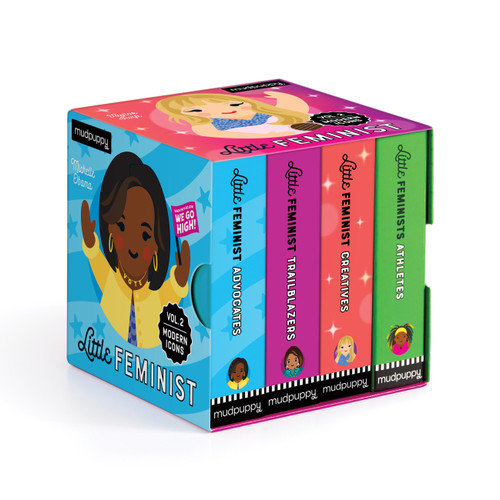 Little Feminist Board Book Set Volume 2: Modern Icons book cover by Mudpuppy