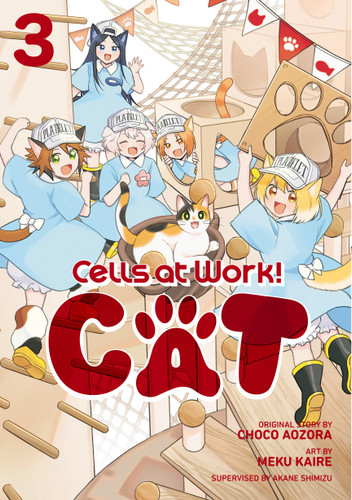 Cells at Work! Cat 3 (Cells at Work! Cat) book cover by Choco Aozora