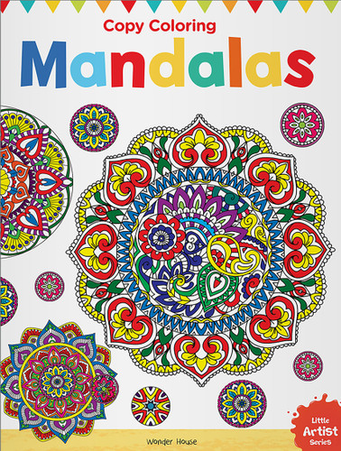 Little Artist Series Mandala: Copy Color Books book cover by Wonder House Books