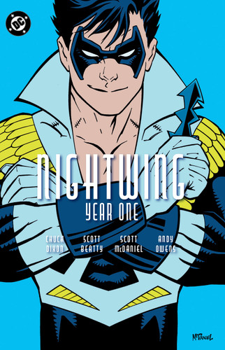 Nightwing: Year One book cover by Chuck Dixon, Scott Beatty