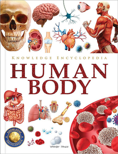 Knowledge Encyclopedia Human Body book cover by Wonder House Books