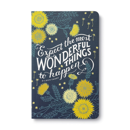Write Now Journal: "Expect the most wonderful things to happen . . . " -Eileen Caddy (Write Now Journals) book cover by COMPENDIUM
