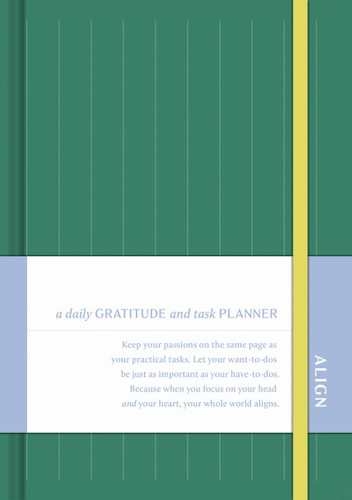 Align: A Daily Gratitude and Task Planner (Align) book cover by COMPENDIUM