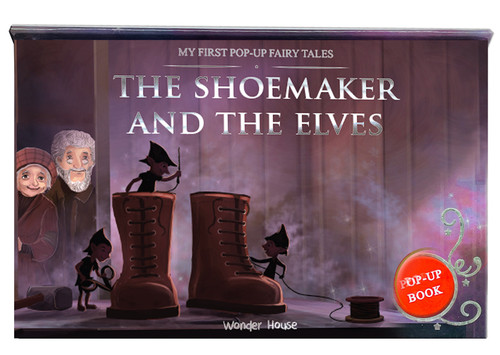 My First PopUp Fairy Tales The Shoemaker & The Elves book cover by Wonder House Books
