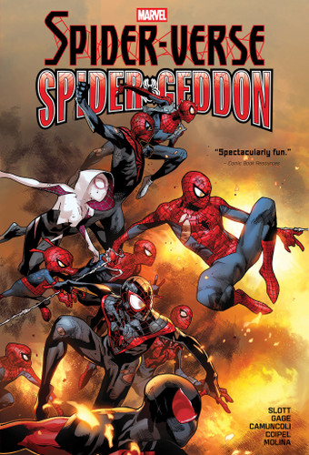 Spider-Verse/Spider-Geddon Omnibus Olivier Coipel Cover [New Printing] book cover by Dan Slott, Christos Gage