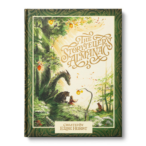 The Storyteller's Almanac book cover by Elise Hurst