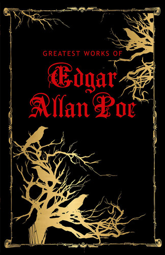 Greatest Works of Edgar Allan Poe (Deluxe Hardbound Edition) book cover by Edgar Allan Poe