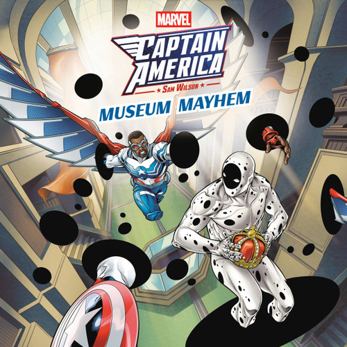 Museum Mayhem (Marvel: Captain America Sam Wilson) book cover by Bethany Baptiste