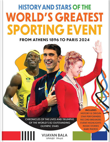 Modern Summer Olympics: Its Stars and Their Great Moments book cover by Vijayan Bala