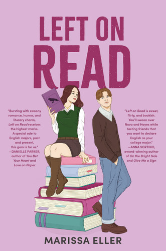Left on Read book cover by Marissa Eller