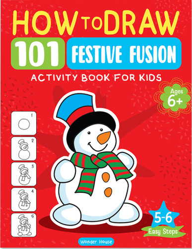 101 Learn to Draw Holiday Time book cover by Wonder House Books