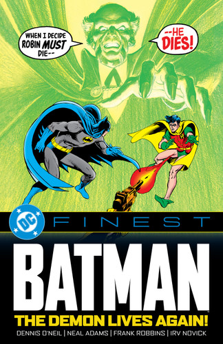 DC Finest: Batman: The Demon Lives Again! book cover by Frank Robbins, Dennis O'Neil