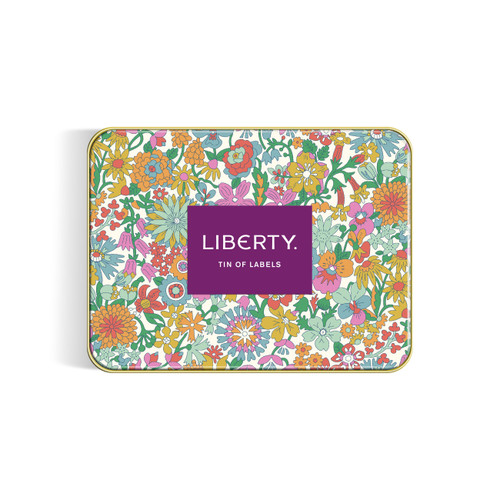 Liberty Tin of Labels book cover by Galison