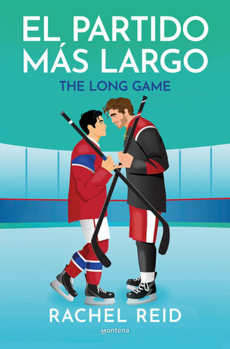 El partido más largo / The Long Game book cover by Rachel Reid