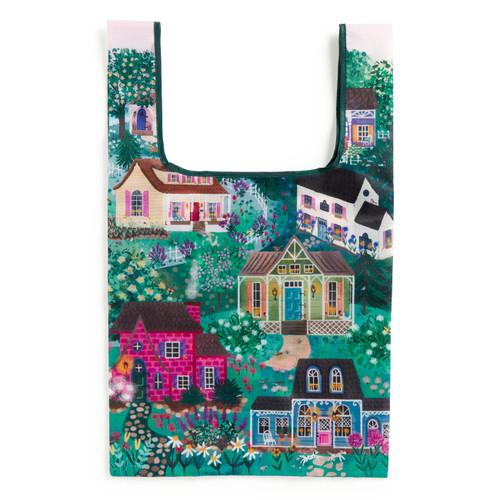Joy Laforme Cottage Hills Packable Nylon Tote Bag book cover by 