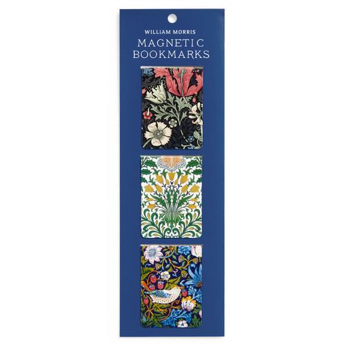 William Morris Magnetic Bookmark Set book cover by Galison
