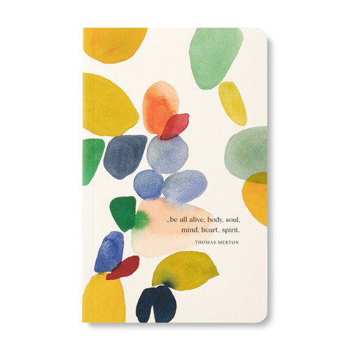 Write Now Journal: ". . . be all alive, body, soul, mind, heart, spirit." -Thomas Merton (Write Now Journals) book cover by COMPENDIUM