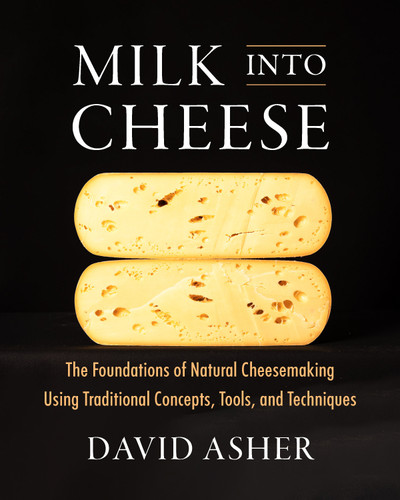 Milk Into Cheese: The Foundations of Natural Cheesemaking Using Traditional Concepts, Tools, and Techniques book cover by David Asher
