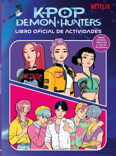 K-Pop Demon Hunters: libro oficial de actividades  / K-Pop Demon Hunters: Official Activity Book book cover by Netflix