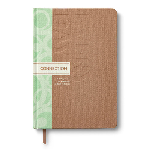Connection Every Day: A Daily Practice for Community and Self-Reflection (Every Day Guided Journal) book cover by COMPENDIUM