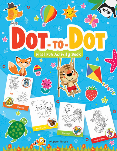 Dot To Dot : First Fun Activity Books For Kids book cover by Wonder House Books