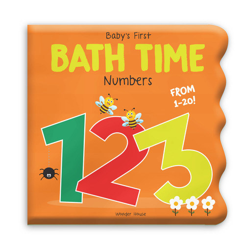 Baby's First Bath Time: 1,2,3 Bath Book book cover by Wonder House Books