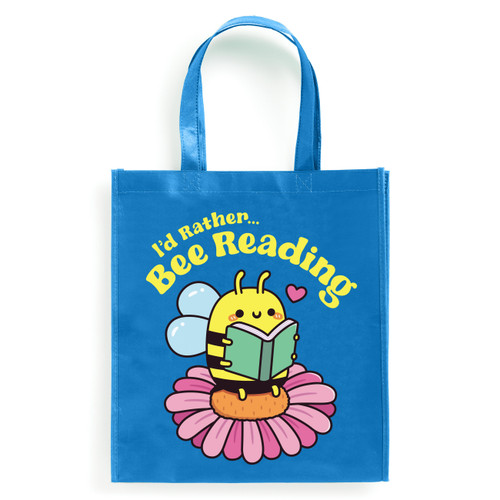 I'd Rather Bee Reading Reusable Shopping Bag book cover by Mudpuppy