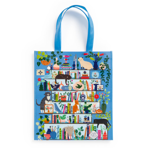 Purrfect Nook Reusable Shopping Bag book cover by Galison
