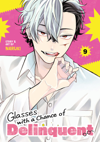 Glasses with a Chance of Delinquent Vol. 9 (Glasses With a Chance of Delinquent) book cover by Naruki