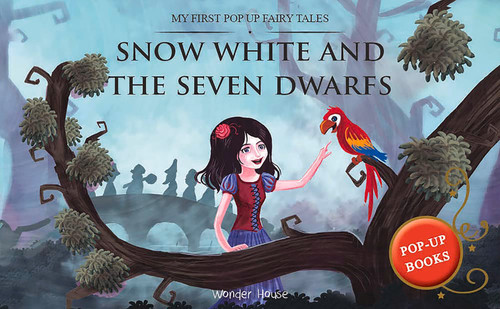 My First Pop Up Fairy Tales - Snow White and The Seven Dwarfs : Pop up Books for children book cover by Wonder House Books