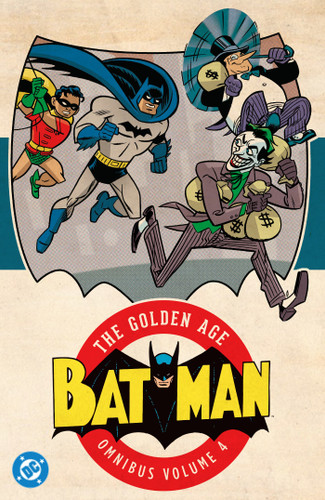Batman: The Golden Age Omnibus Vol. 4 (New Edition) book cover by Various